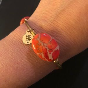 Bourbon and Bowties Gold and Peach Bracelet
